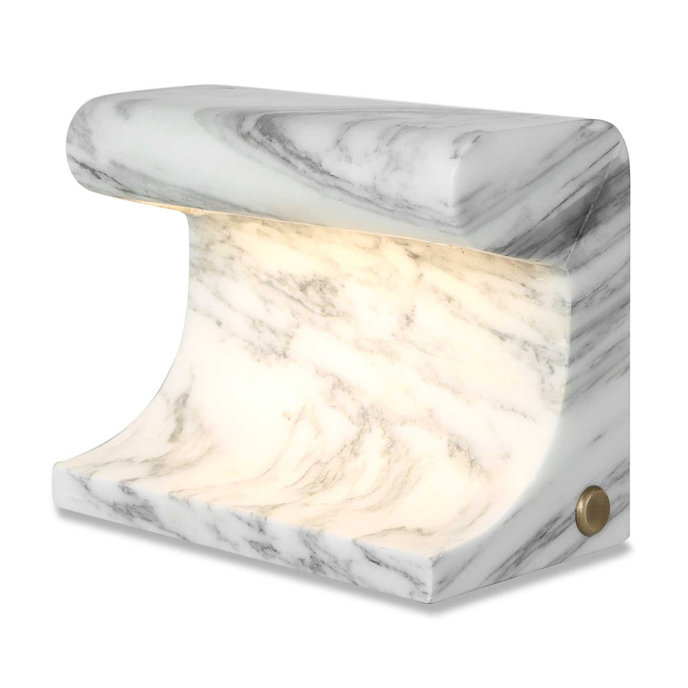 Carved Beam - Rechargeable Marble Mini Lamp