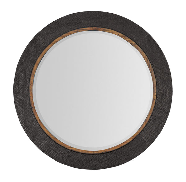 Big Sky - Round Accent Mirror - Dark Gray