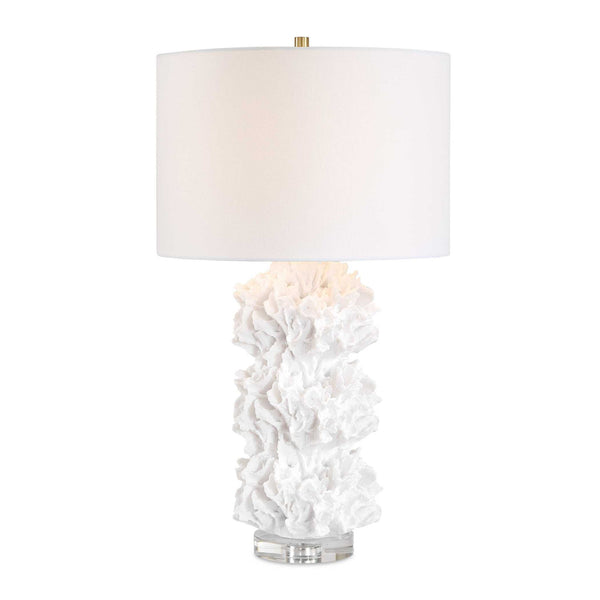 Cambre - Coral Table Lamp - White