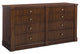 Dark Brown / 8 Drawers