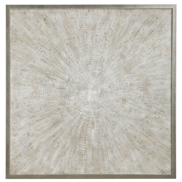 Mesmerize - Abstract Art - Pearl Silver
