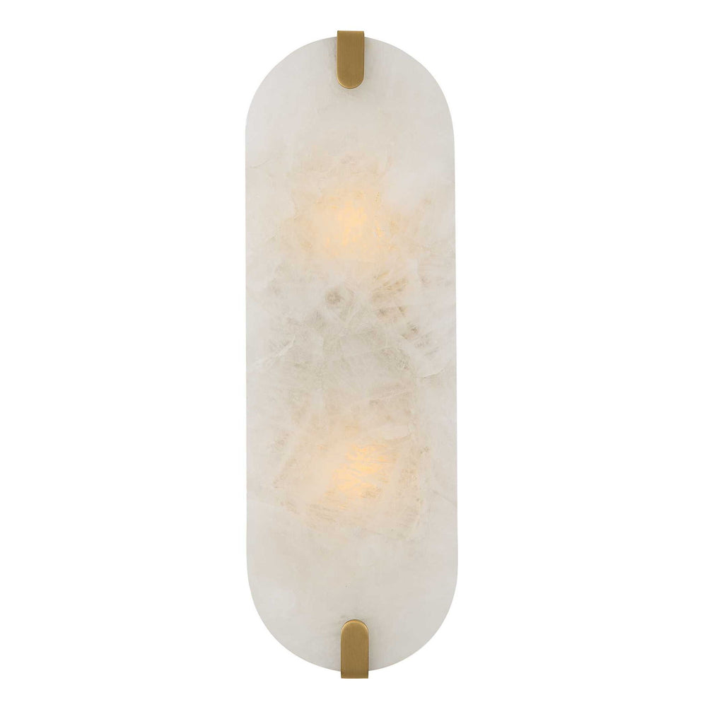 Lustrous - 2 Light Sconce - Brass