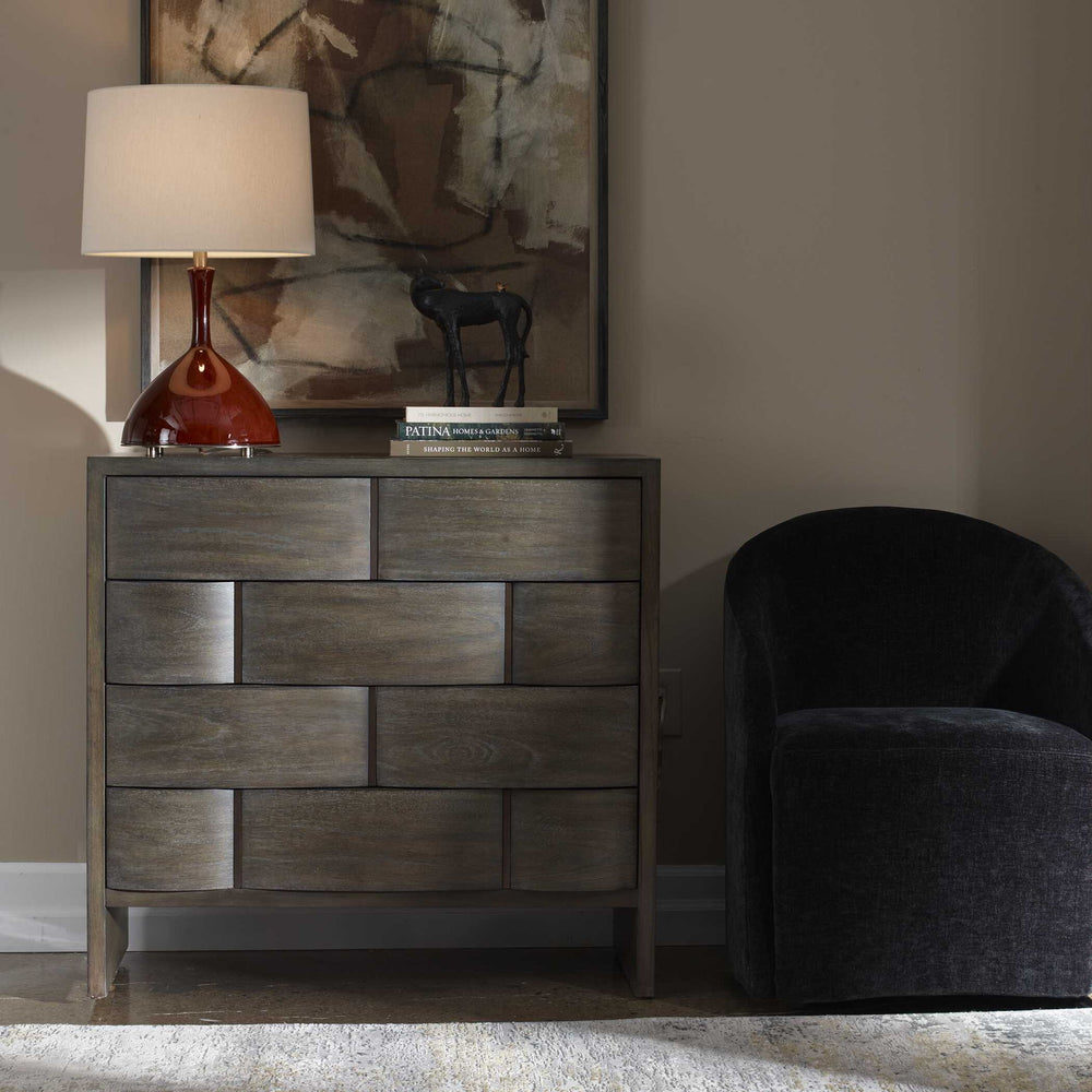 Lydon - 4 Drawer Chest - Brown