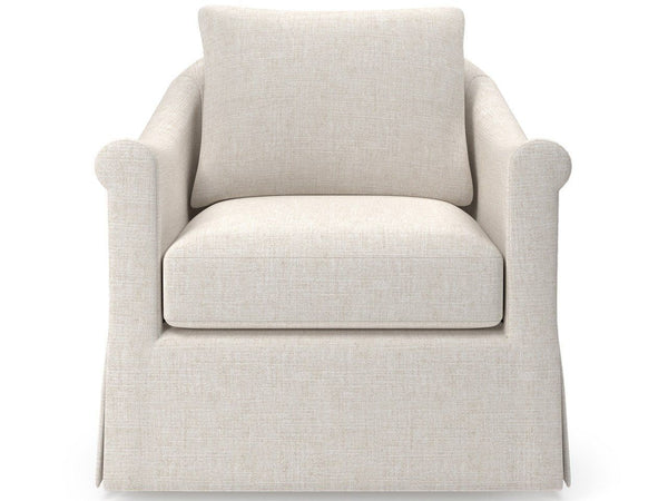 Rowan - Skirted Swivel Glider, Special Order - White