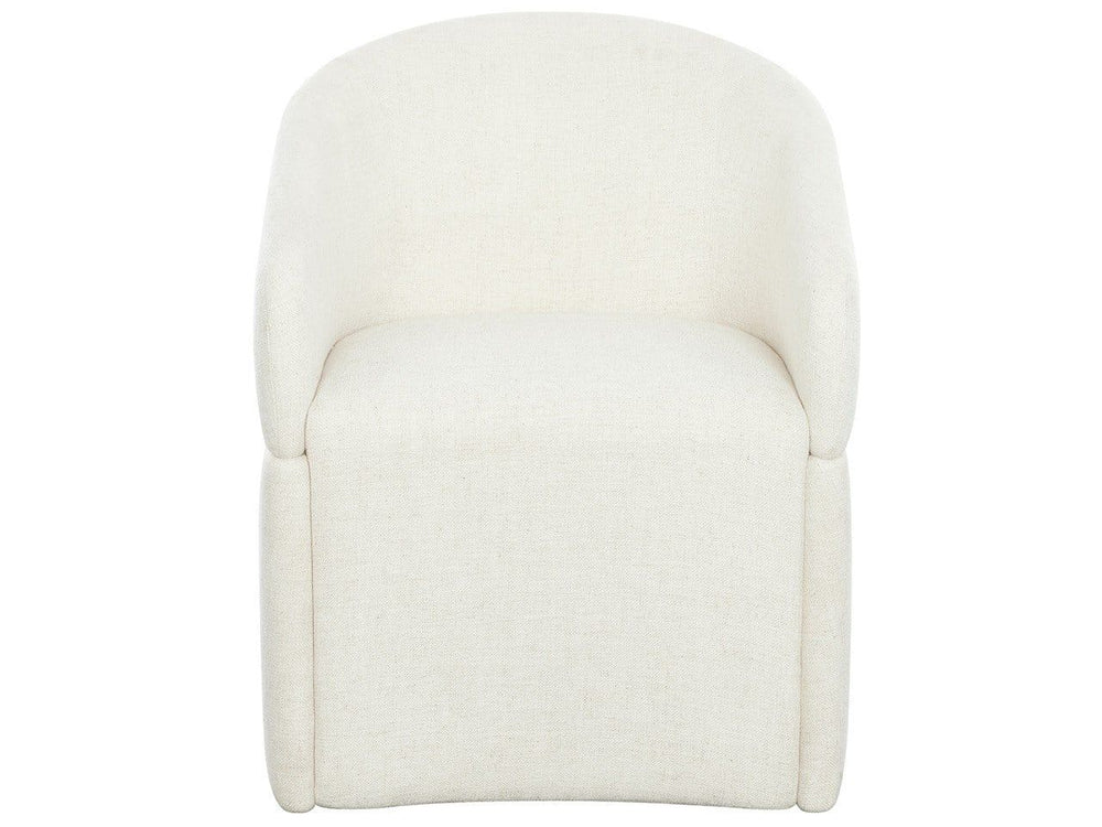 Velora - Upholstered Arm Chair - White