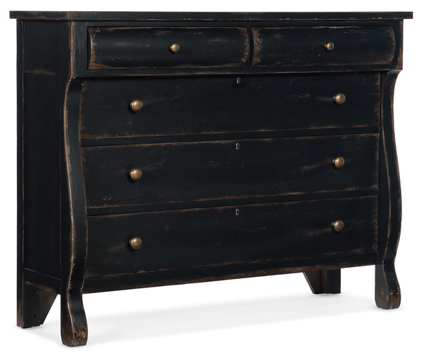 Ciao Bella - 5-Drawer Bureau - Black