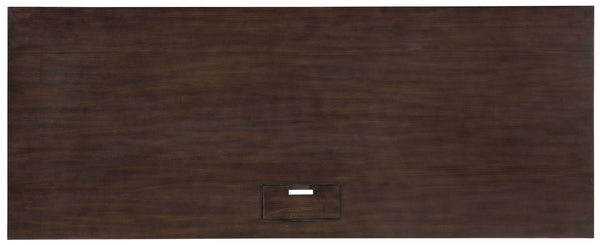 Work Your Way - 60" House Blend Writing Desk - Dark Brown