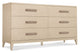 Polished Limestone / 6 Drawers