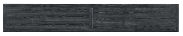 Melange - Thunber Sofa Console - Black