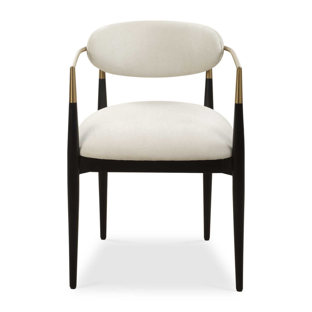 Moxie - Dining Arm Chair - White