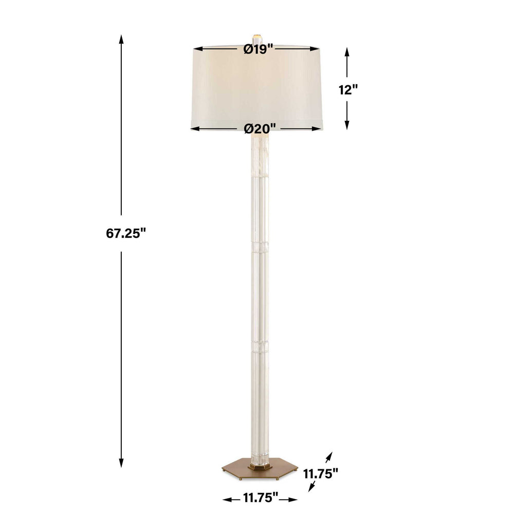 Shimmer - Floor Lamp - White