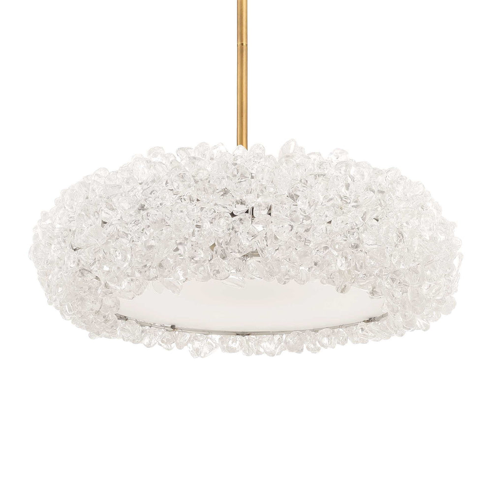 Spangled - 6 Light Pendant - Brass