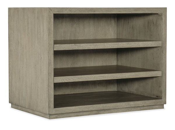 Linville Falls - Open Desk Cabinet - Gray