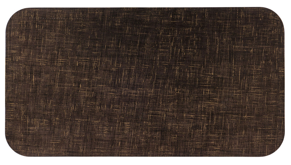 Melange - Edmun Rectangle Cocktail Table - Dark Brown