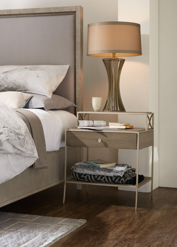 Elixir - Leg Nightstand - Dark Gray