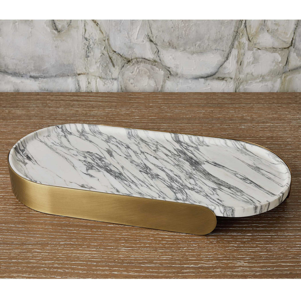 Lozenge - Marble Tray