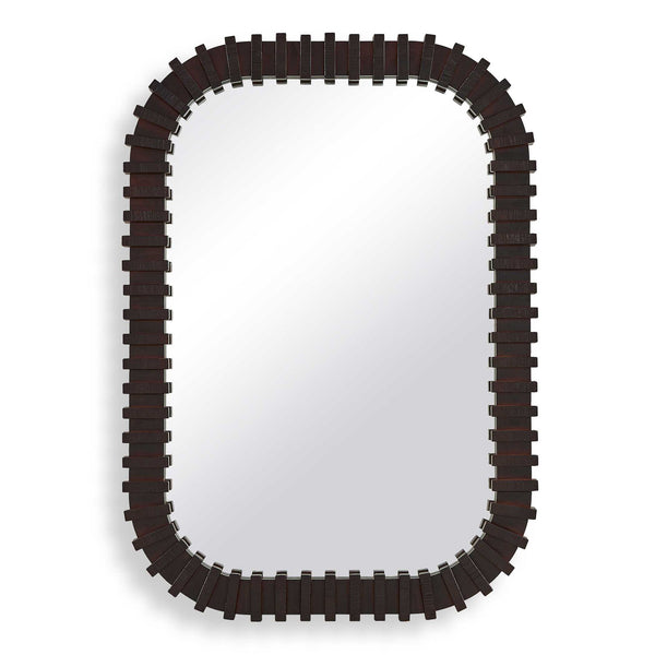 Abram - Mirror - Espresso Brown