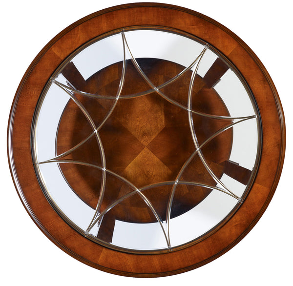 Brookhaven - Round Cocktail Table - Dark Brown