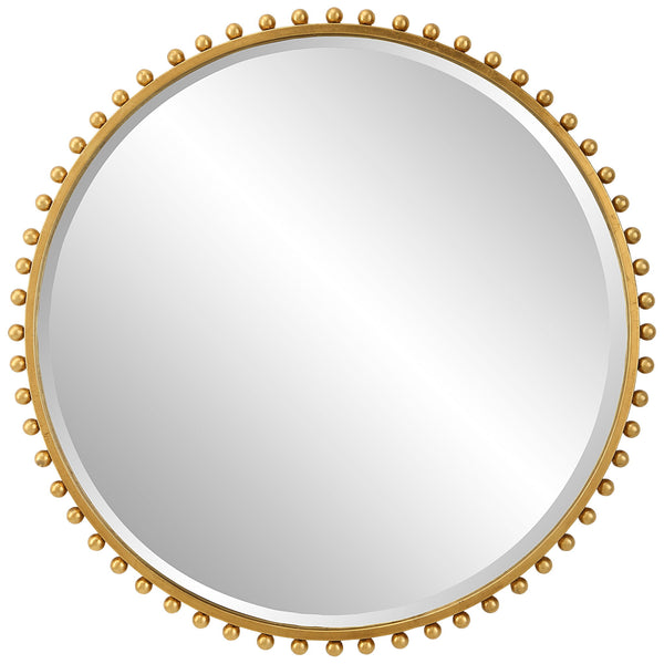 Taza - Round Iron Mirror