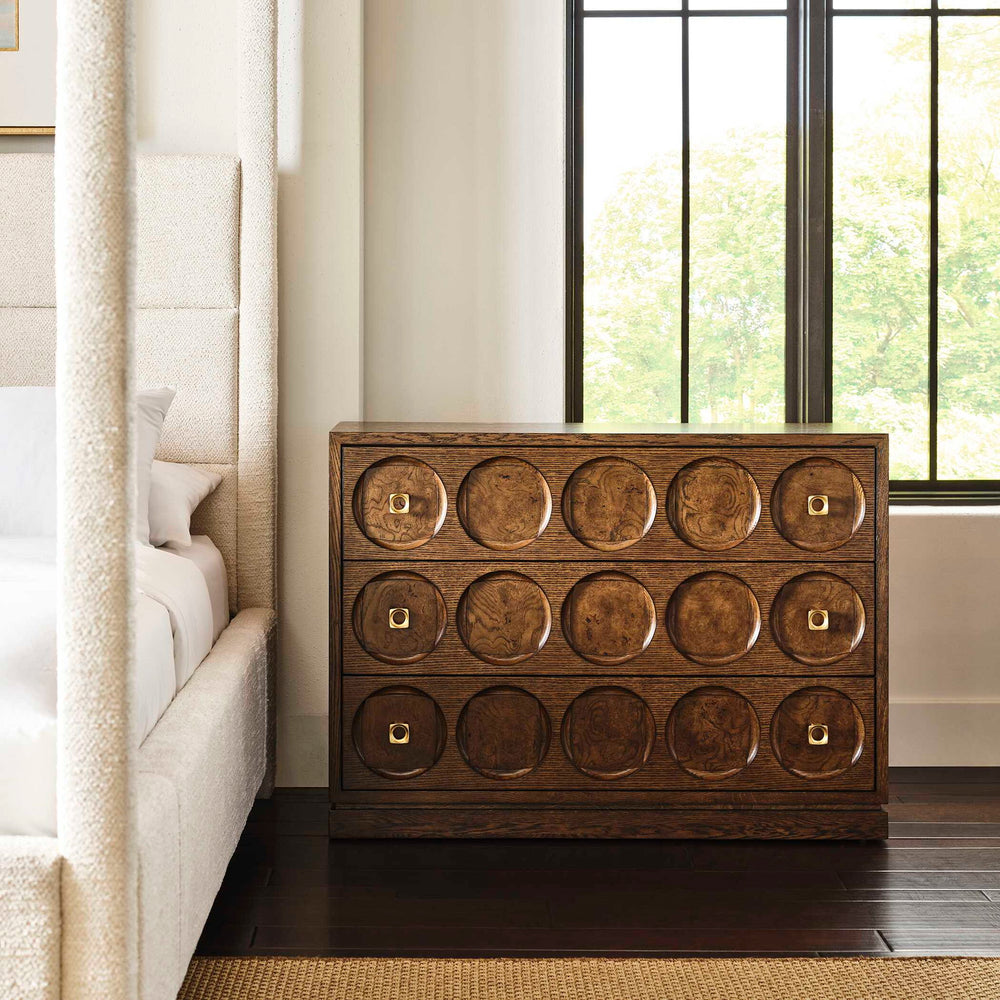 Roundabout - 3 Drawer Chest - Cocoa Brown