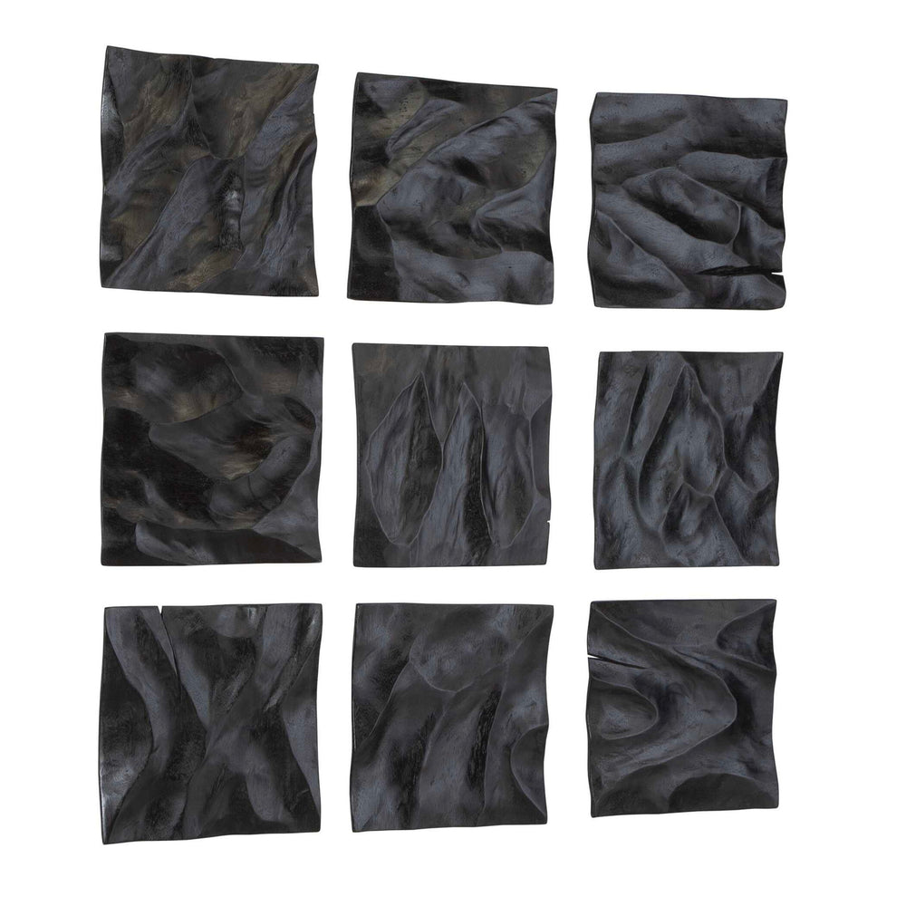 Malosi - Wood Wall Decor (Set of 9) - Black