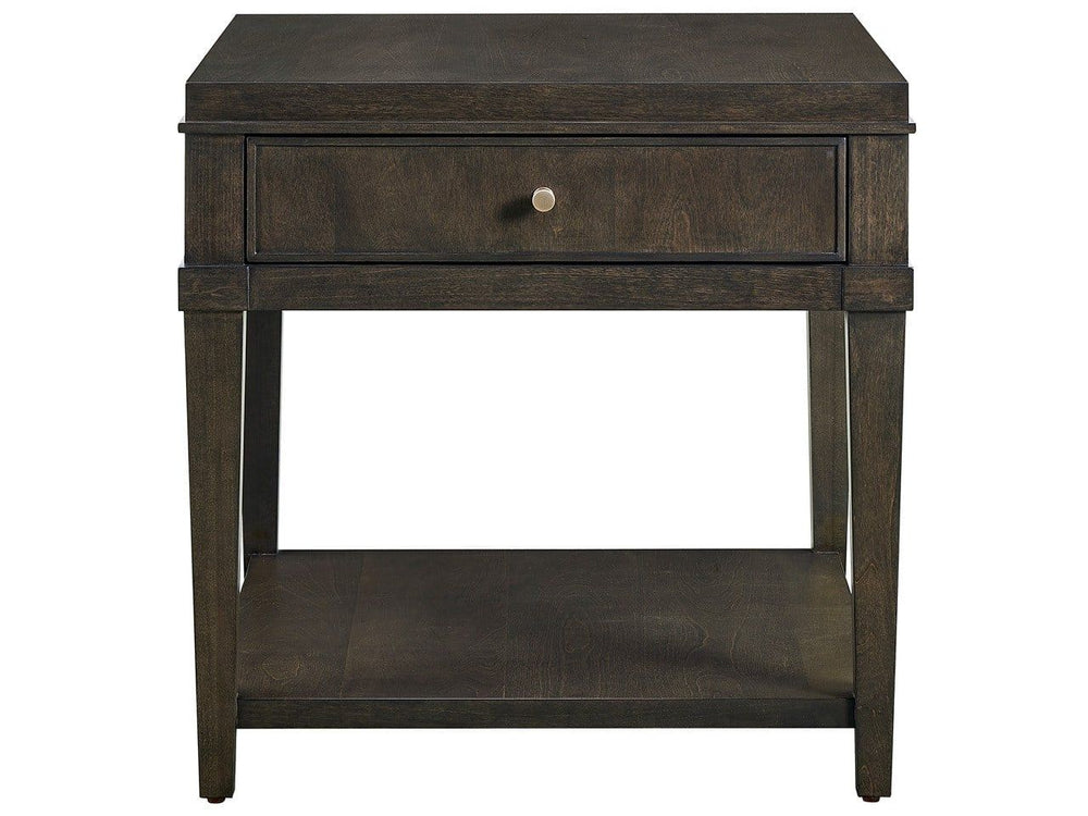 Fenwick - End Table - Dark Brown