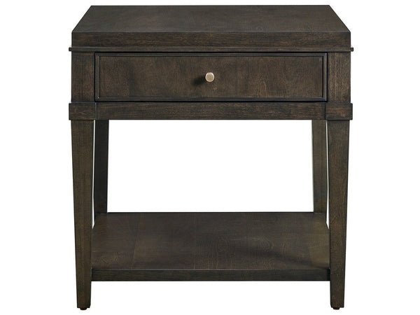 Fenwick - End Table - Dark Brown
