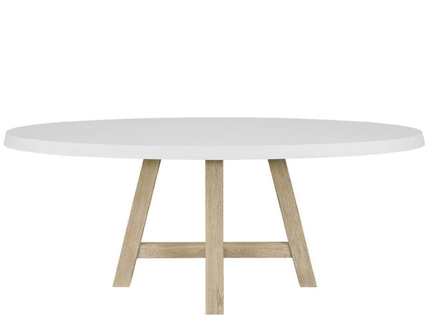 Oasis - Dockside Dining Table - White / Beige