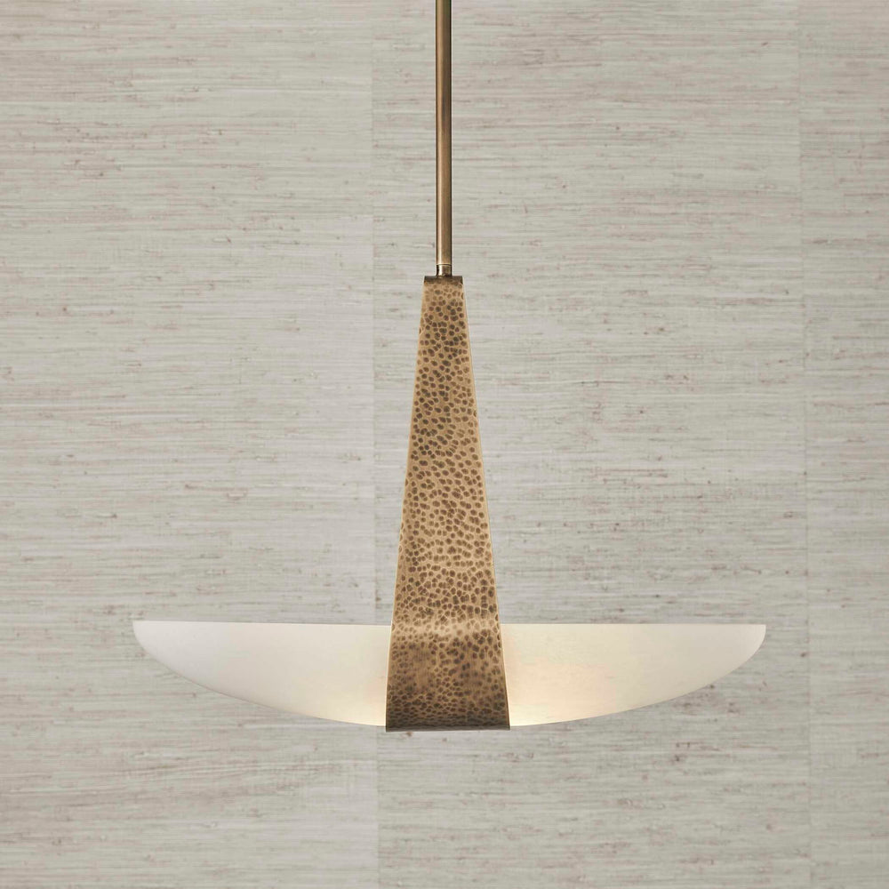 Stork - Pendant - Light Antique Brass