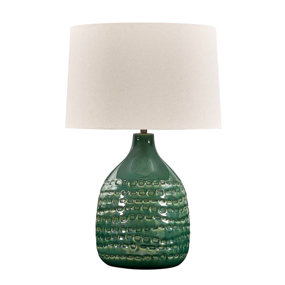 Breya - Glaze Table Lamp - Green