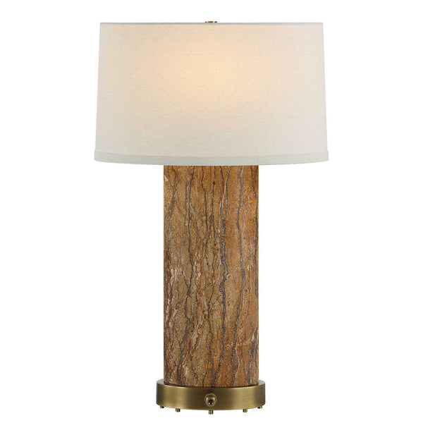 Through The Woods - Table Lamp - Dark Brown
