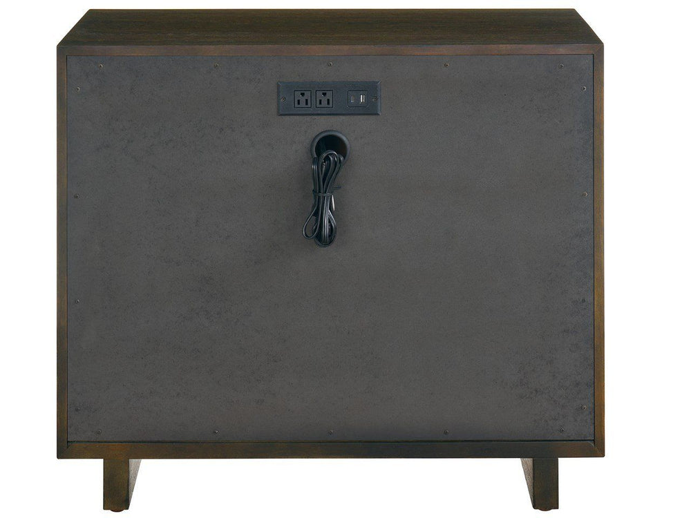 Modern - Three Drawer Nightstand