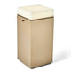 Gold / 10.25"W x 10.25"D x 22"H