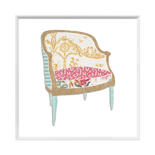Chaise À Motifs III