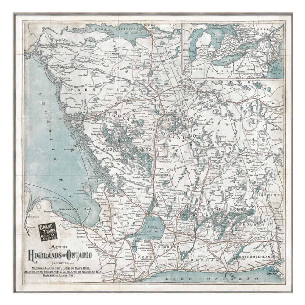 Map - Highlands of Ontario