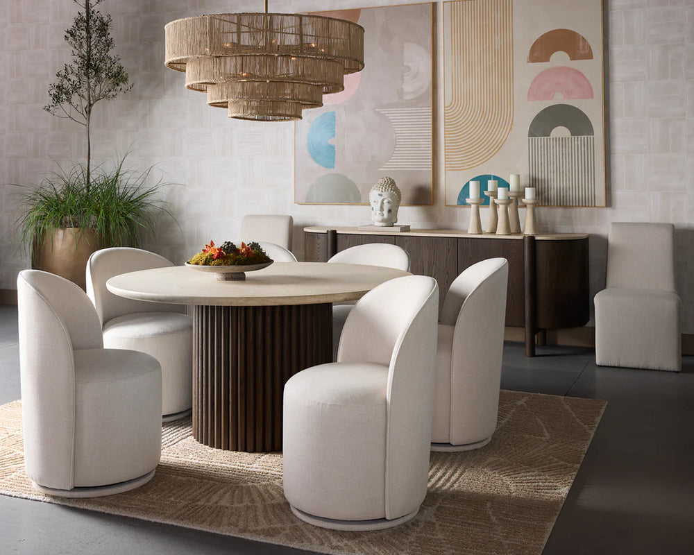 Lumina Chandelier - Natural Jute