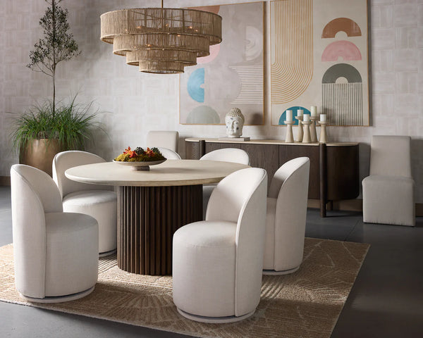 Lumina Chandelier - Natural Jute