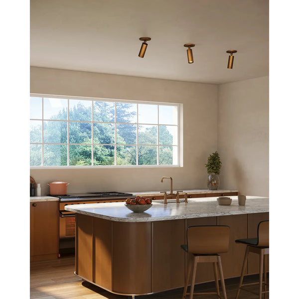 Mason 7-in Semi-Flush Mount