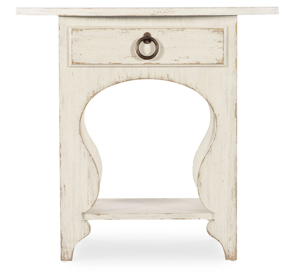 Americana - One-Drawer Oval Nightstand