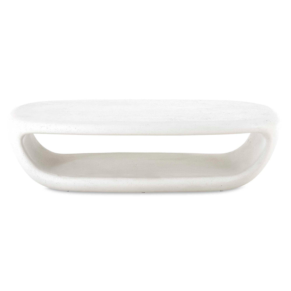 Leyton - Outdoor Coffee Table - White