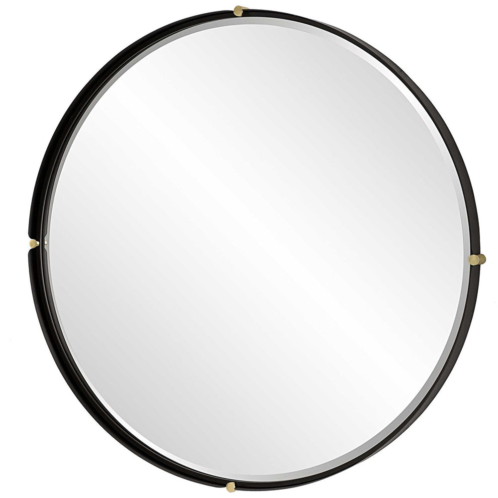 Bonded - Round Mirror - Black