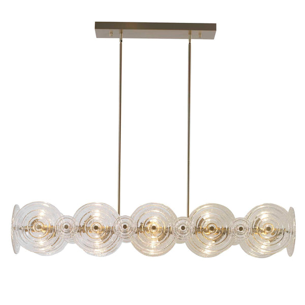 Cirque - 10 Light Chandelier - Brass