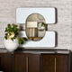 Gold / 34"W x 2"D x 34"H