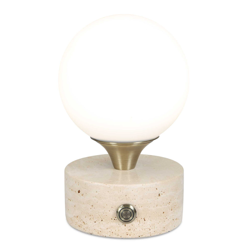 Abril - Rechargeable LED Accent Lamp - Brass,Gold