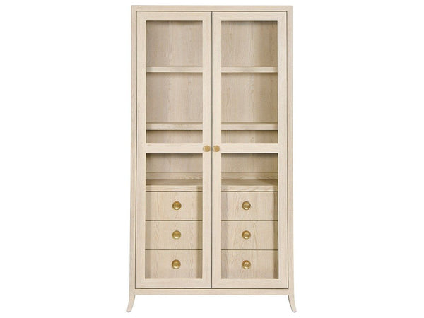 Velora - Display Cabinet - Light Brown
