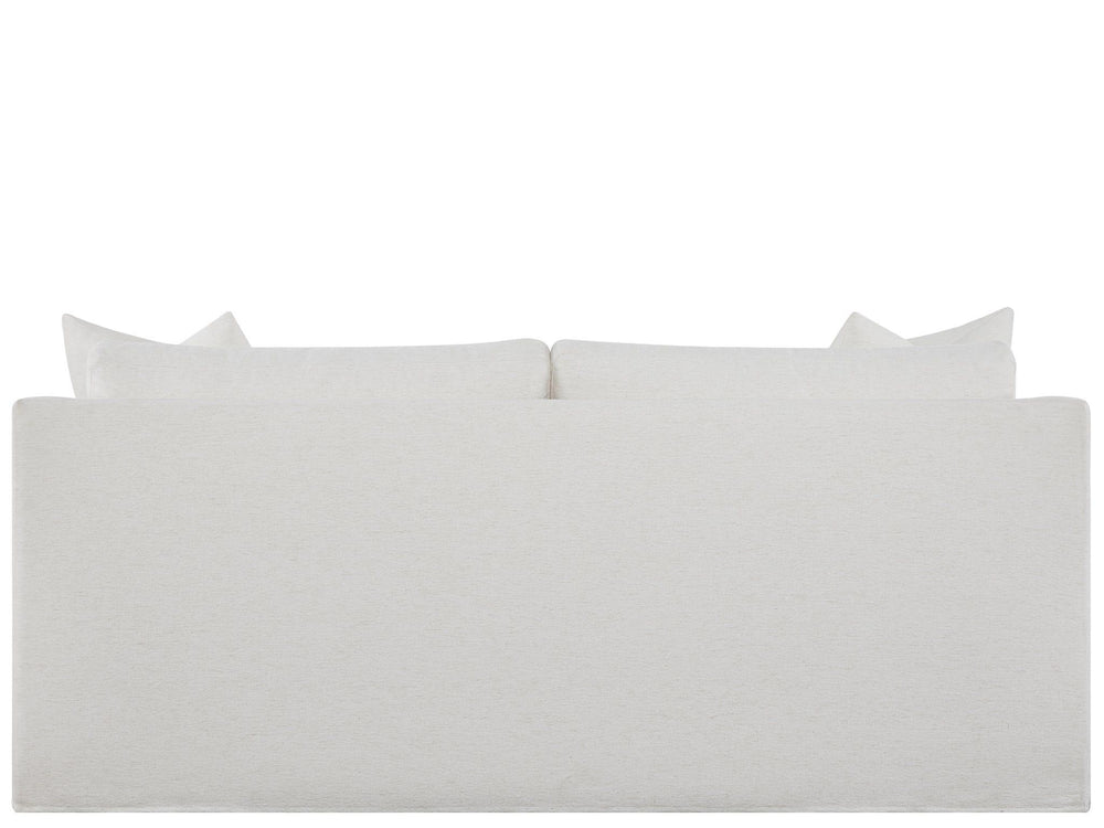Augustine - Slipcover Apartment Sofa - White
