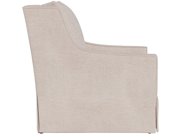 Hudson - Skirted Chair, Special Order - Beige