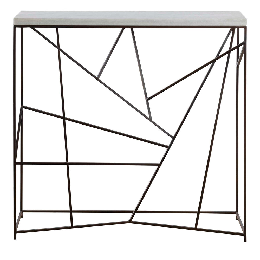 Pick Up Sticks - Console Table - Bronze / White