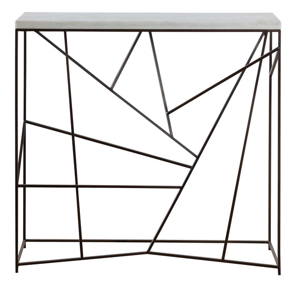 Pick Up Sticks - Console Table - Bronze / White