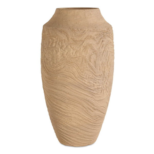 Sandstone Flow - Terracotta Vase